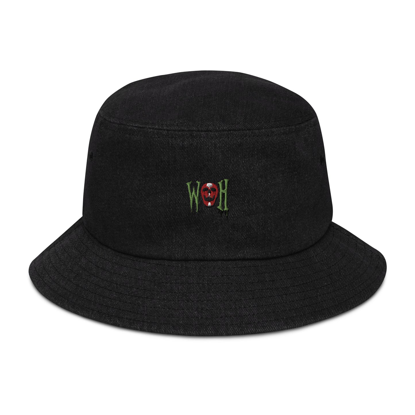 Weird History Classic Logo Denim Bucket Hat