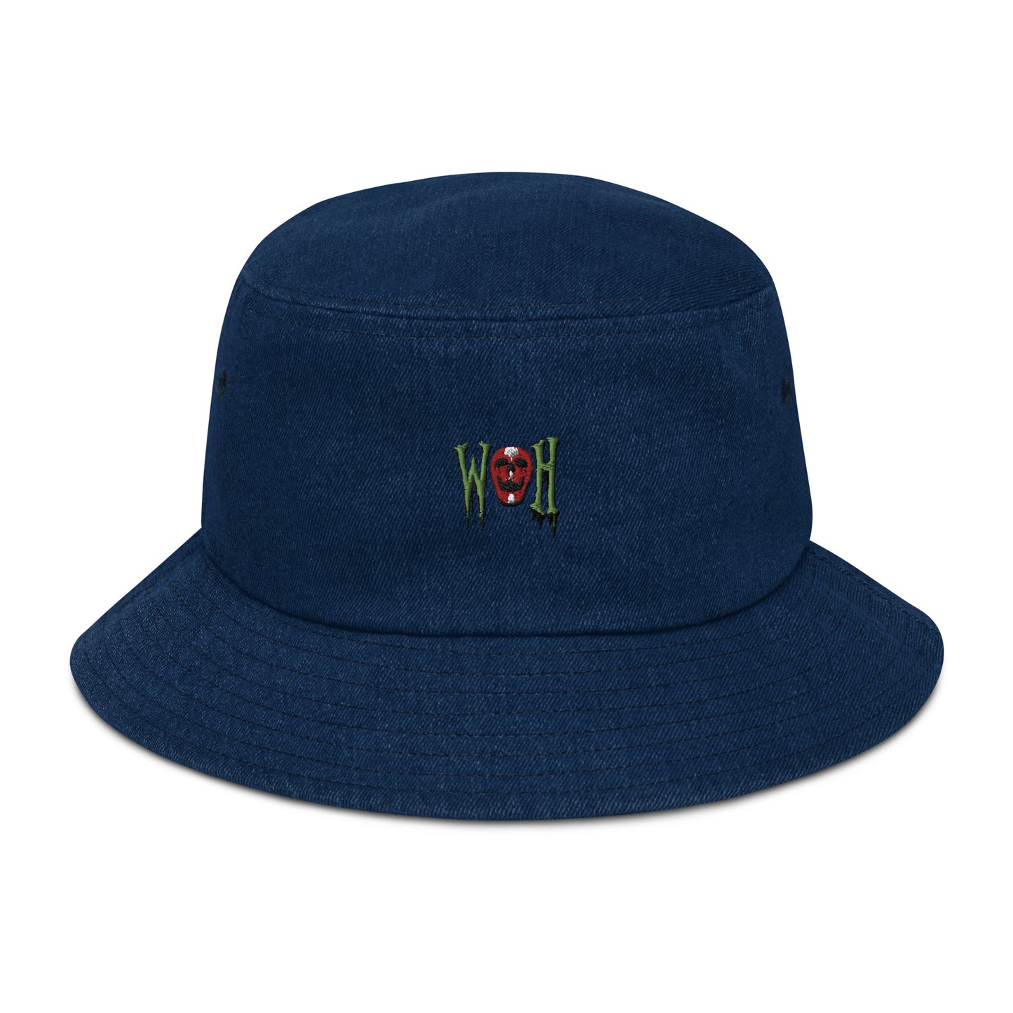 Weird History Classic Logo Denim Bucket Hat