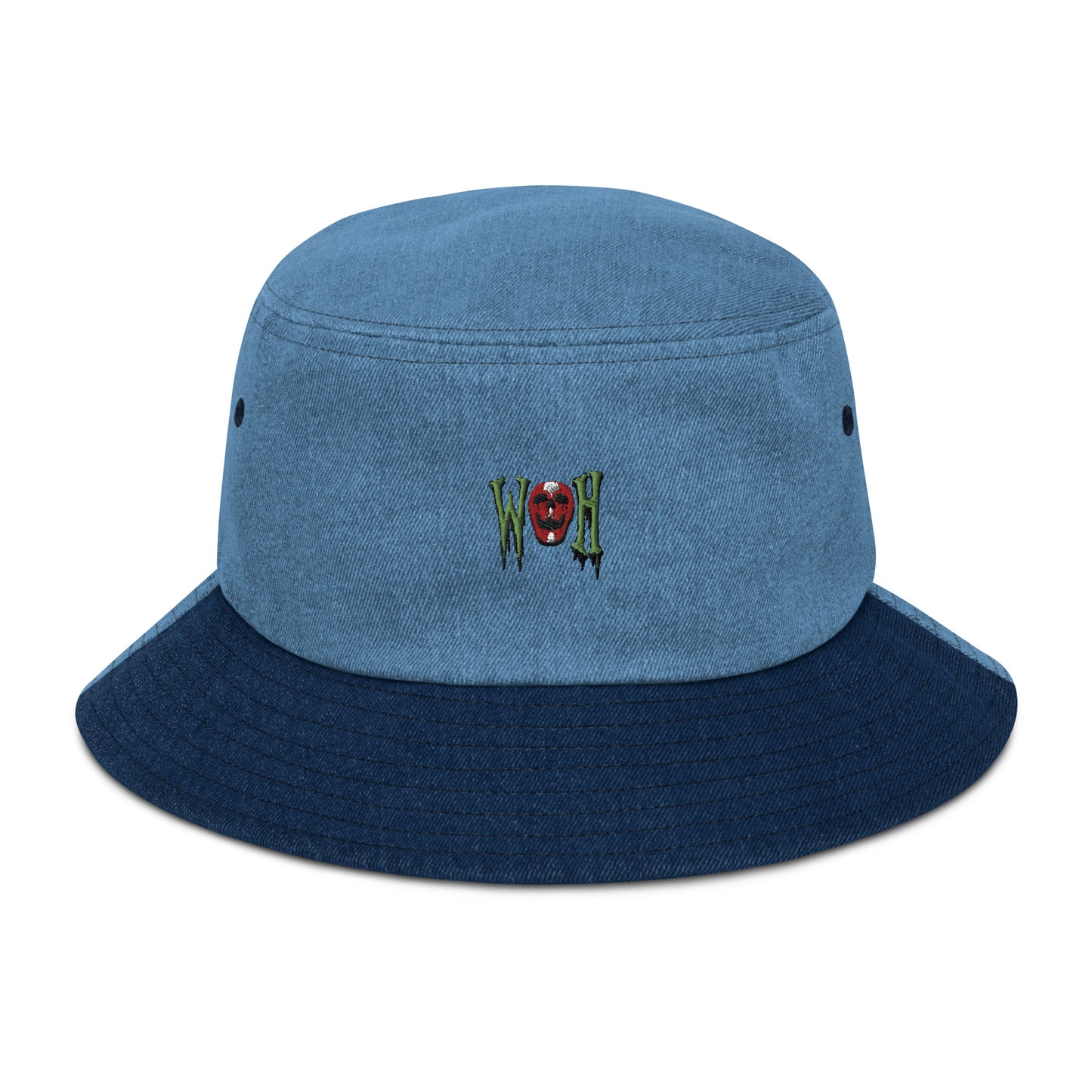 Weird History Classic Logo Denim Bucket Hat