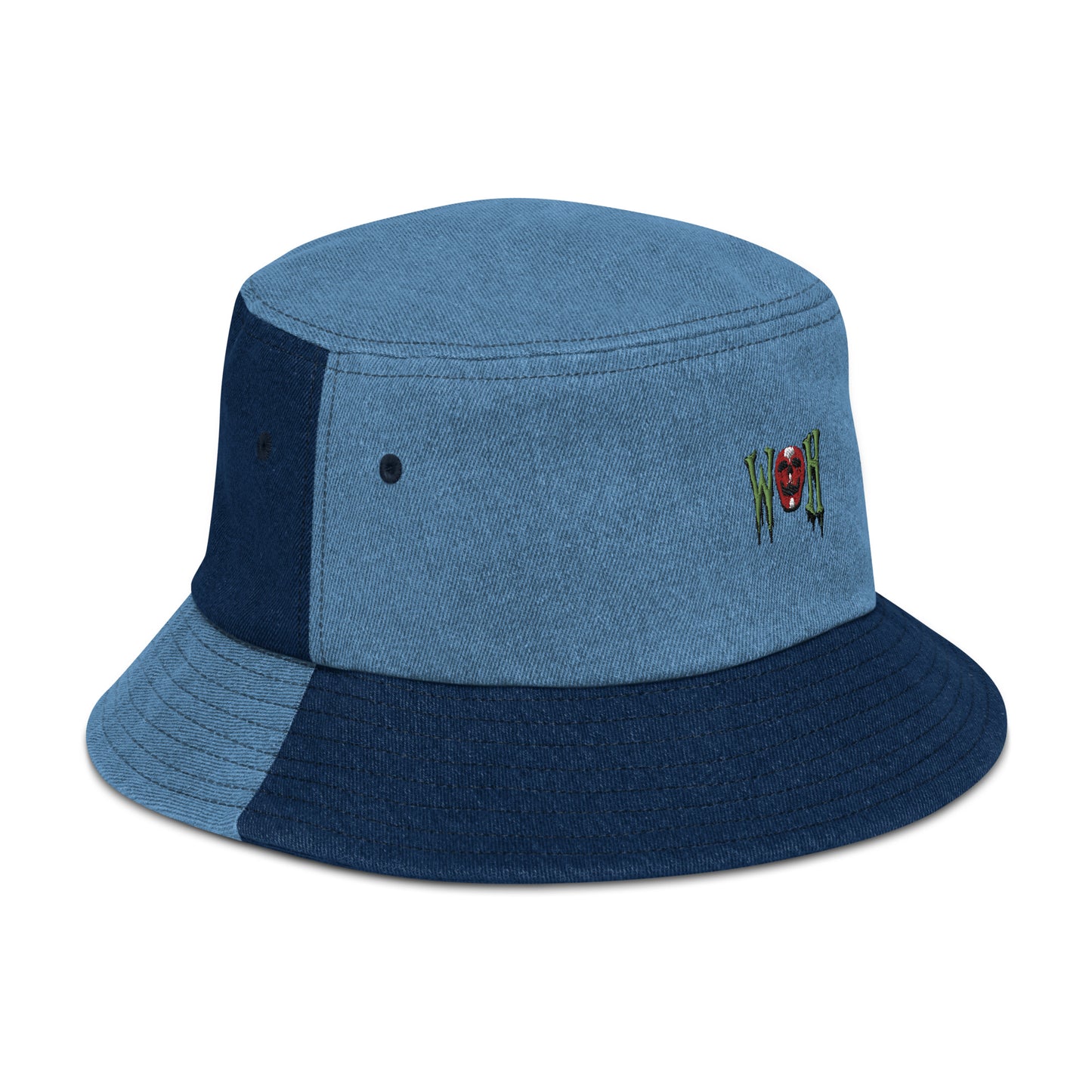 Weird History Classic Logo Denim Bucket Hat